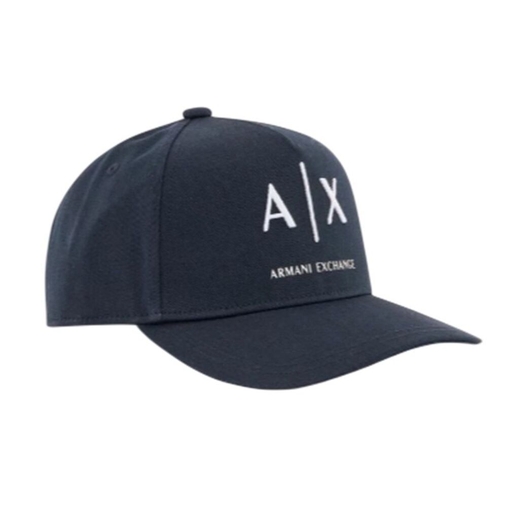 Armani Exchange Mens Exchange Baseball Cap / Navy/White
